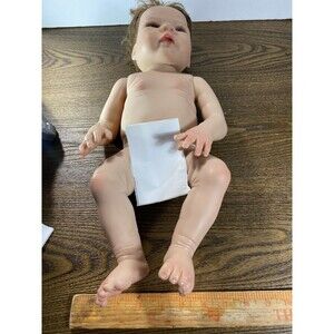 Realistic Anatomically Correct 18 In Reborn Baby Doll W-11 RL20 Girl Blue Eyes